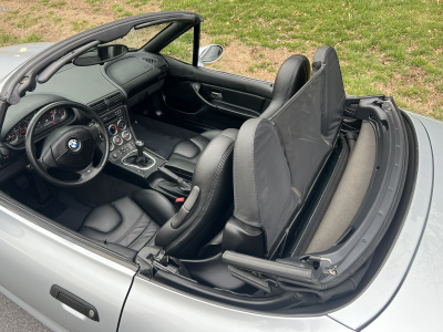 1998 BMW M Roadster in Arctic Silver Metallic over Black Nappa