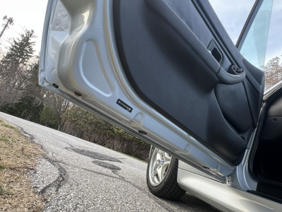 1998 BMW M Roadster in Arctic Silver Metallic over Black Nappa
