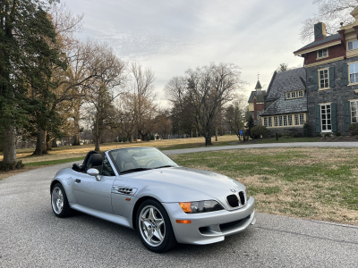 1998 BMW M Roadster in Arctic Silver Metallic over Black Nappa