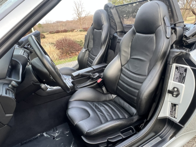 1998 BMW M Roadster in Arctic Silver Metallic over Black Nappa