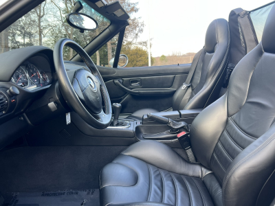 1998 BMW M Roadster in Arctic Silver Metallic over Black Nappa