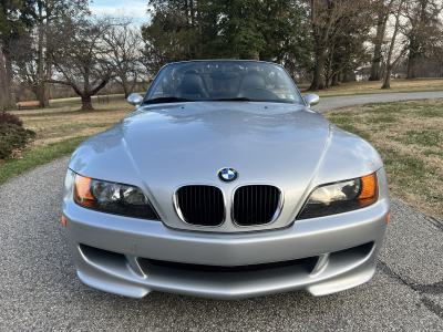1998 BMW M Roadster in Arctic Silver Metallic over Black Nappa