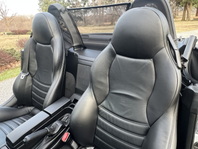 1998 BMW M Roadster in Arctic Silver Metallic over Black Nappa