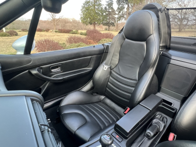 1998 BMW M Roadster in Arctic Silver Metallic over Black Nappa