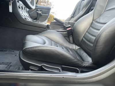 1998 BMW M Roadster in Arctic Silver Metallic over Black Nappa