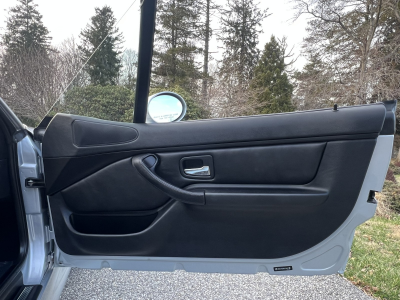 1998 BMW M Roadster in Arctic Silver Metallic over Black Nappa