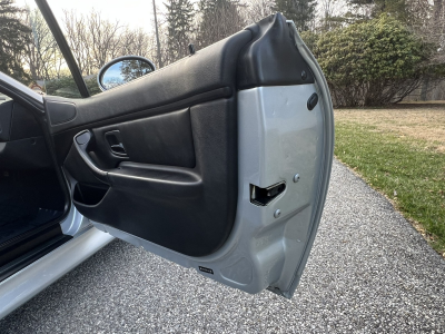 1998 BMW M Roadster in Arctic Silver Metallic over Black Nappa