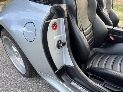 1998 BMW M Roadster in Arctic Silver Metallic over Black Nappa