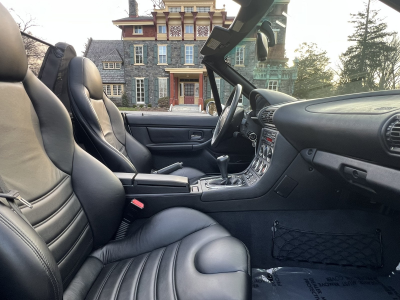 1998 BMW M Roadster in Arctic Silver Metallic over Black Nappa