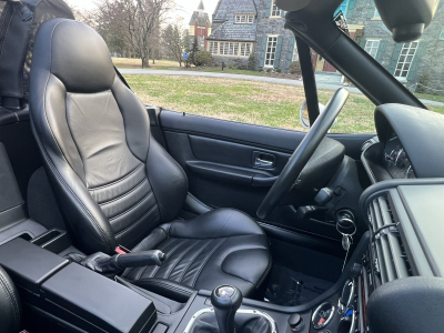 1998 BMW M Roadster in Arctic Silver Metallic over Black Nappa