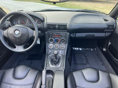 1998 BMW M Roadster in Arctic Silver Metallic over Black Nappa