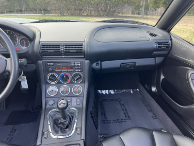 1998 BMW M Roadster in Arctic Silver Metallic over Black Nappa