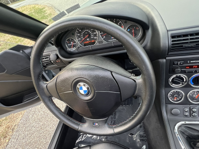 1998 BMW M Roadster in Arctic Silver Metallic over Black Nappa