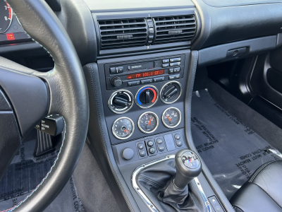 1998 BMW M Roadster in Arctic Silver Metallic over Black Nappa