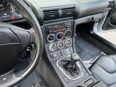 1998 BMW M Roadster in Arctic Silver Metallic over Black Nappa