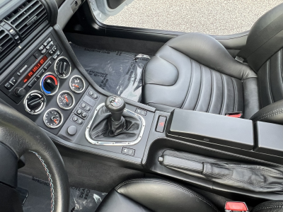 1998 BMW M Roadster in Arctic Silver Metallic over Black Nappa