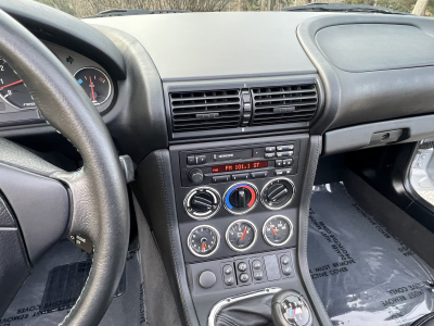 1998 BMW M Roadster in Arctic Silver Metallic over Black Nappa