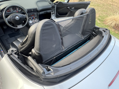 1998 BMW M Roadster in Arctic Silver Metallic over Black Nappa