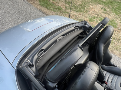 1998 BMW M Roadster in Arctic Silver Metallic over Black Nappa
