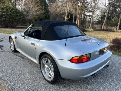 1998 BMW M Roadster in Arctic Silver Metallic over Black Nappa