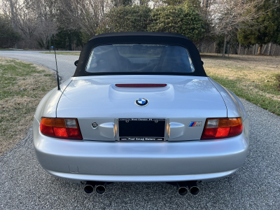 1998 BMW M Roadster in Arctic Silver Metallic over Black Nappa