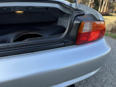 1998 BMW M Roadster in Arctic Silver Metallic over Black Nappa