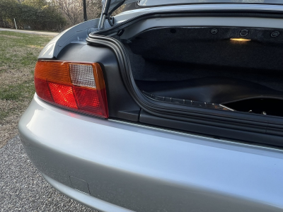 1998 BMW M Roadster in Arctic Silver Metallic over Black Nappa