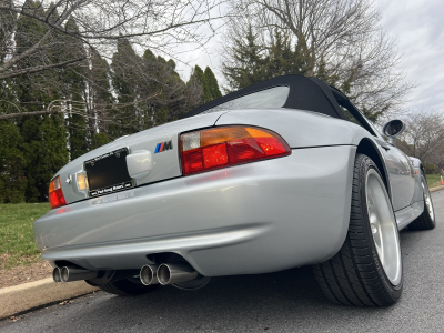 1998 BMW M Roadster in Arctic Silver Metallic over Black Nappa