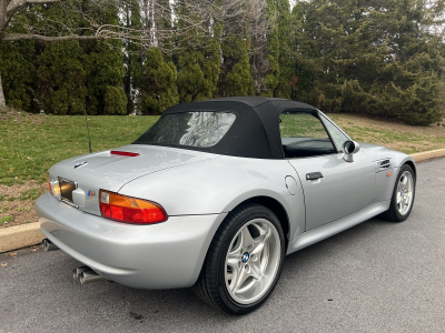 1998 BMW M Roadster in Arctic Silver Metallic over Black Nappa