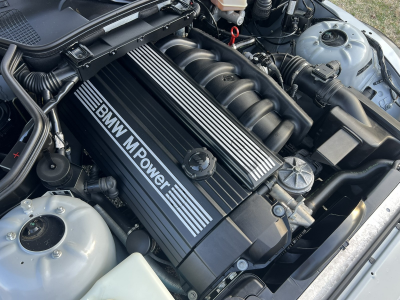 1998 BMW M Roadster in Arctic Silver Metallic over Black Nappa