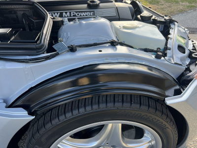 1998 BMW M Roadster in Arctic Silver Metallic over Black Nappa