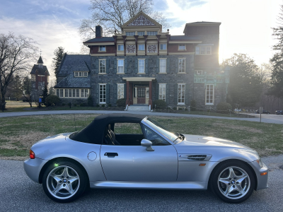 1998 BMW M Roadster in Arctic Silver Metallic over Black Nappa