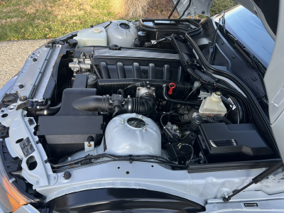 1998 BMW M Roadster in Arctic Silver Metallic over Black Nappa