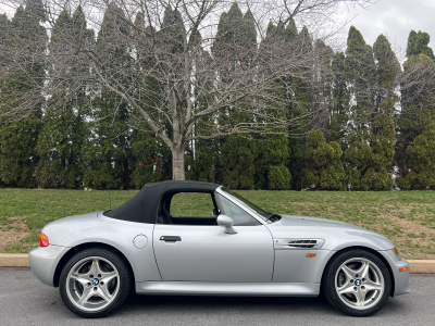 1998 BMW M Roadster in Arctic Silver Metallic over Black Nappa