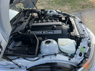1998 BMW M Roadster in Arctic Silver Metallic over Black Nappa