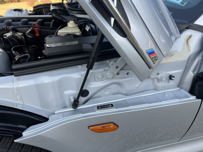 1998 BMW M Roadster in Arctic Silver Metallic over Black Nappa