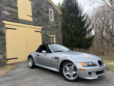 1998 BMW M Roadster in Arctic Silver Metallic over Black Nappa