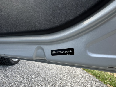 1998 BMW M Roadster in Arctic Silver Metallic over Black Nappa