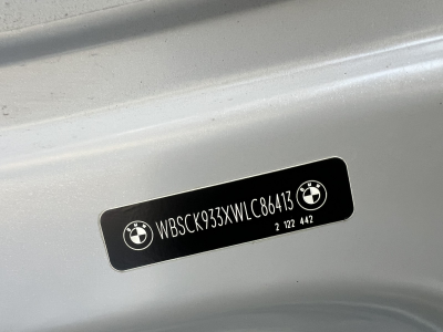 1998 BMW M Roadster in Arctic Silver Metallic over Black Nappa
