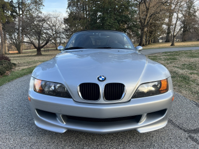 1998 BMW M Roadster in Arctic Silver Metallic over Black Nappa