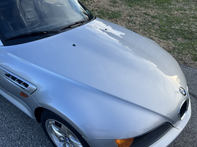 1998 BMW M Roadster in Arctic Silver Metallic over Black Nappa