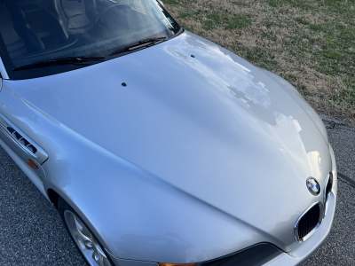 1998 BMW M Roadster in Arctic Silver Metallic over Black Nappa