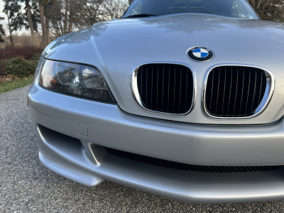 1998 BMW M Roadster in Arctic Silver Metallic over Black Nappa