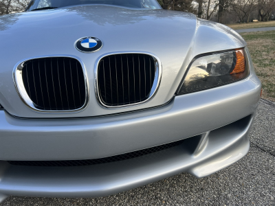 1998 BMW M Roadster in Arctic Silver Metallic over Black Nappa