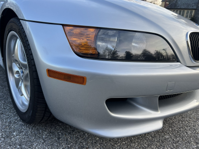 1998 BMW M Roadster in Arctic Silver Metallic over Black Nappa