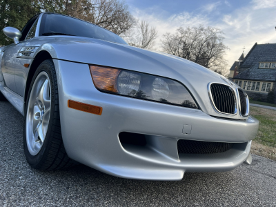 1998 BMW M Roadster in Arctic Silver Metallic over Black Nappa