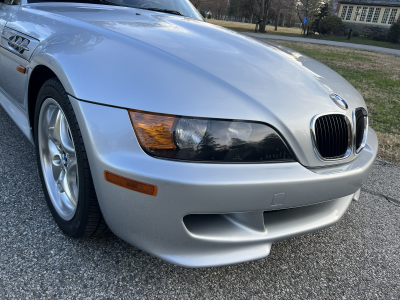 1998 BMW M Roadster in Arctic Silver Metallic over Black Nappa