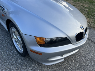 1998 BMW M Roadster in Arctic Silver Metallic over Black Nappa