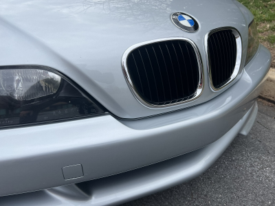 1998 BMW M Roadster in Arctic Silver Metallic over Black Nappa