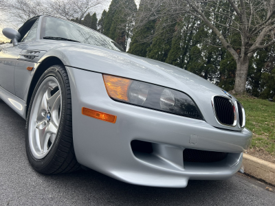 1998 BMW M Roadster in Arctic Silver Metallic over Black Nappa